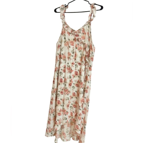 Floral High-Low Dex Dress 1X , Wedding Guest outfit, summer dress, - Picture 1 of 1